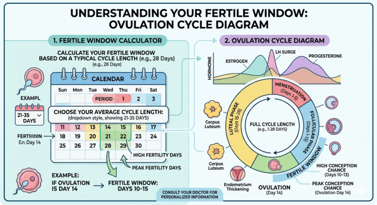 fertile-window-calculator-ovulation-cycle-diagram
