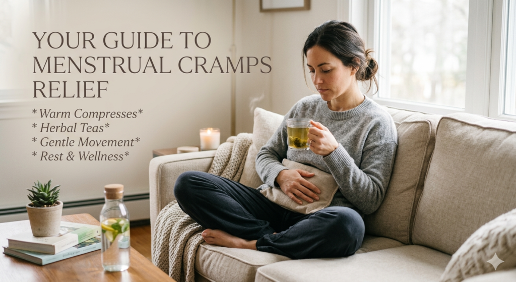 period cramps relief women menstrual pain remedies