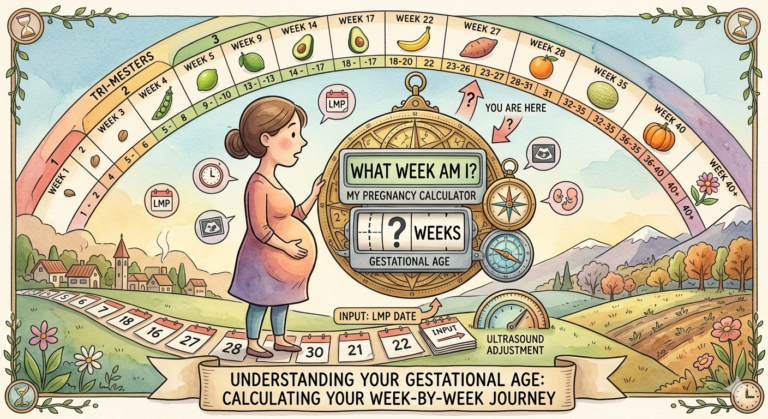 what week am I in my pregnancy calculator gestational age