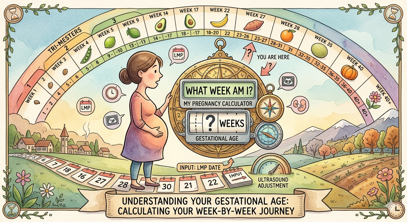 what week am I in my pregnancy calculator gestational age
