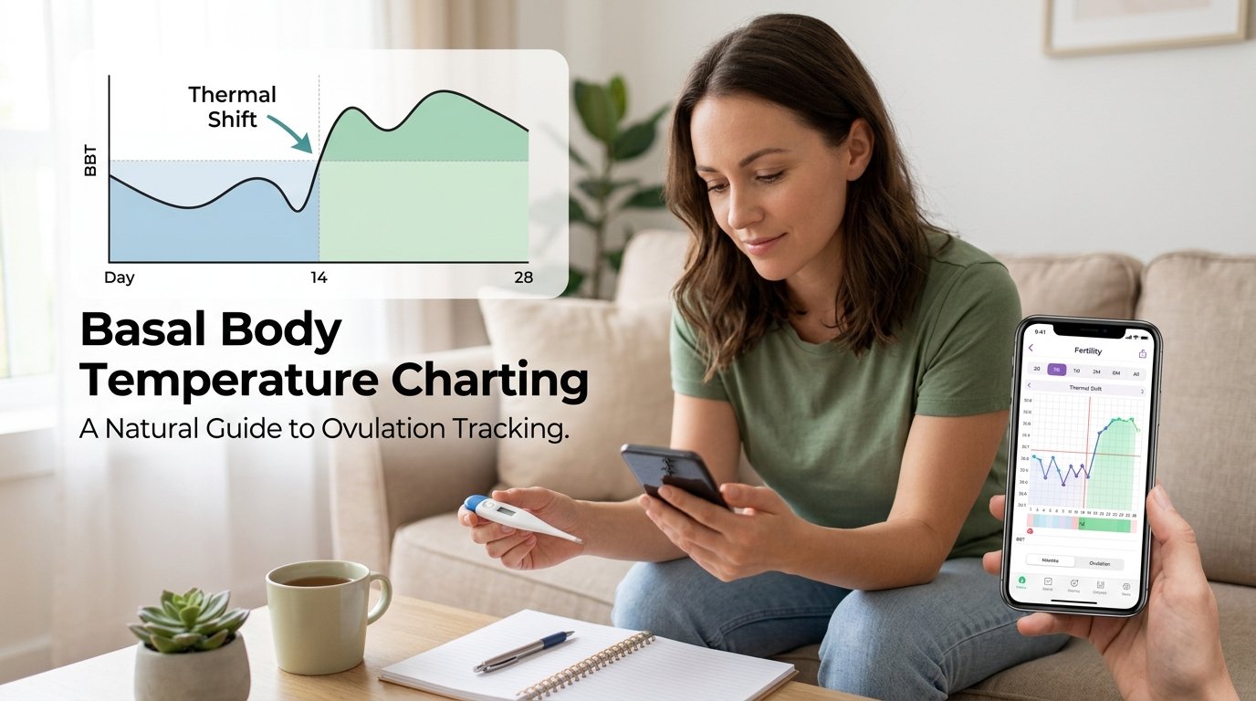 basal body temperature charting thermometer ovulation tracking