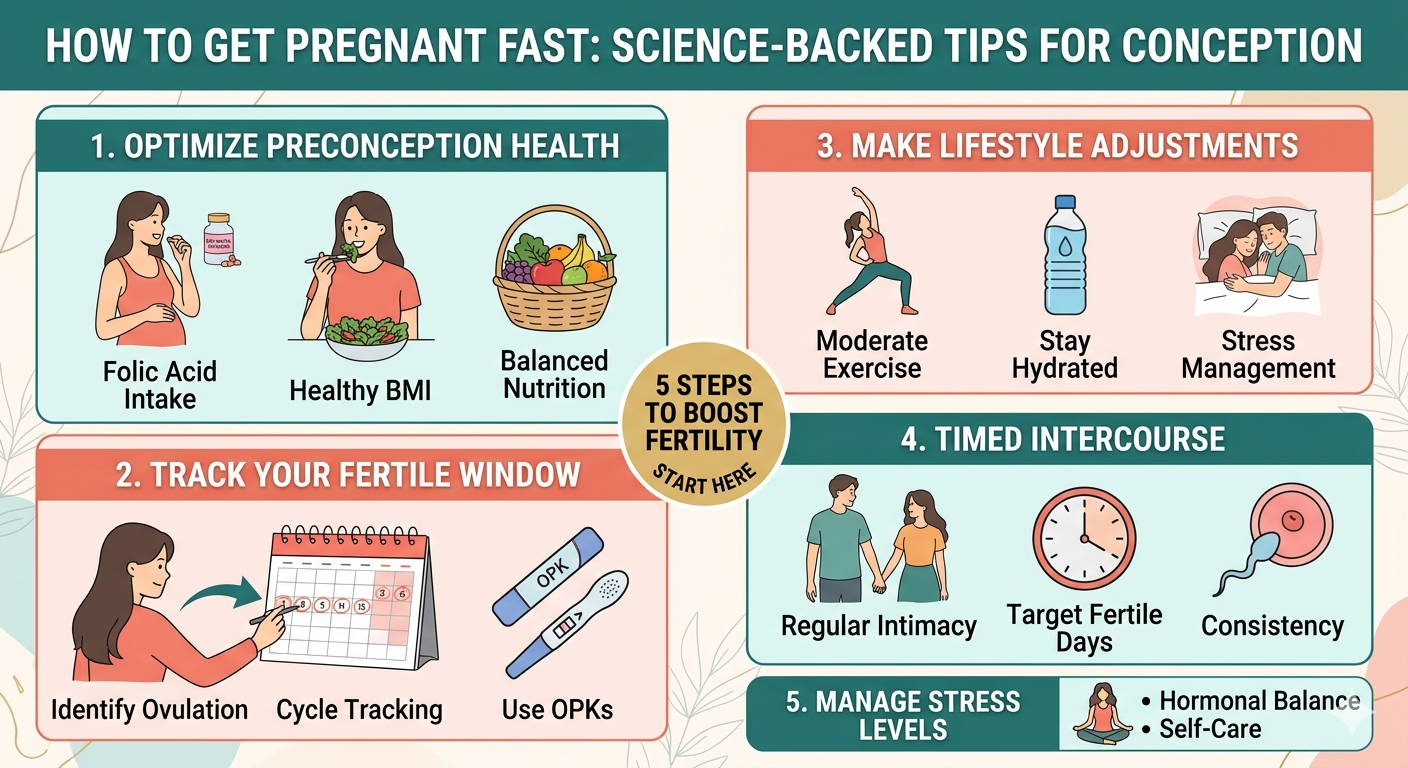 how to get pregnant fast tips science backed conception