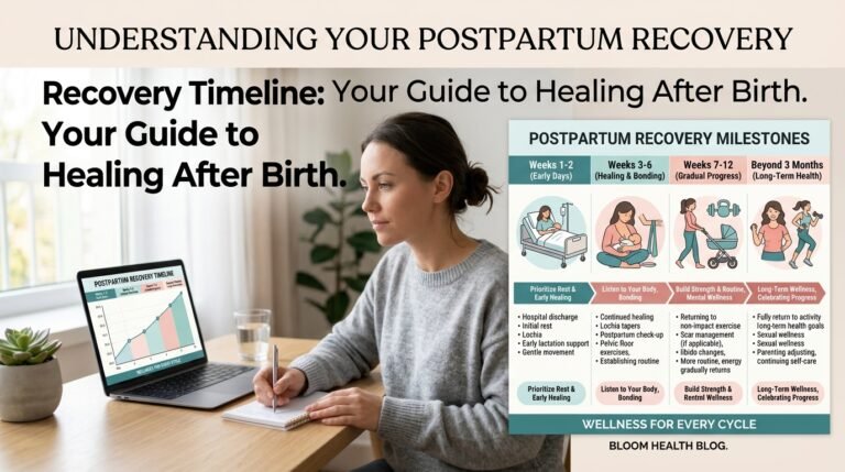 postpartum period after birth recovery timeline