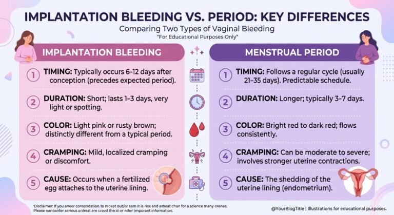 implantation bleeding vs period